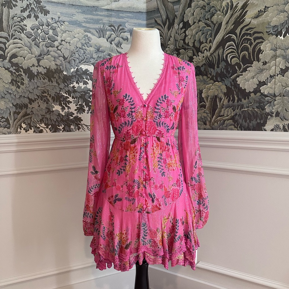 NWT Hemant and Nandita Fiora Short Dress
